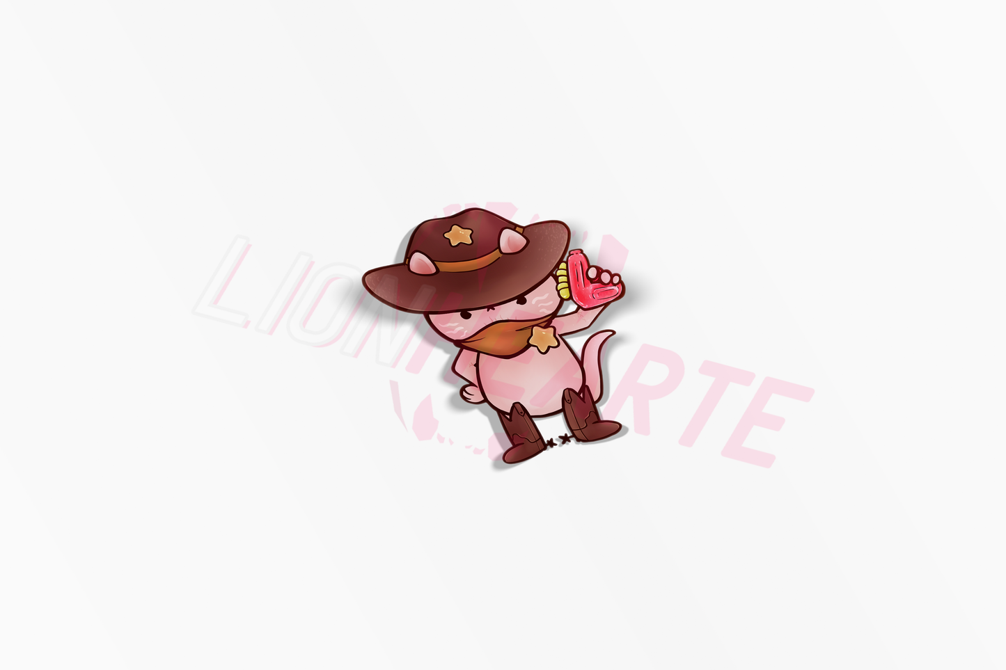 Cowboy Cat Stickers