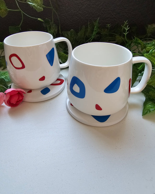 Togepi Ceramic Mug (12 oz) & Ceramic Coaster Set