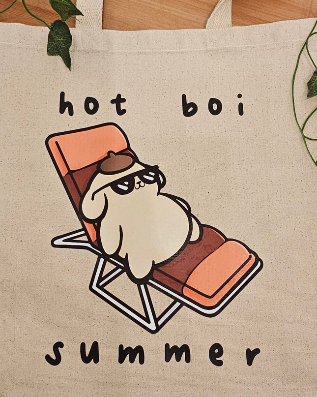 Pompompurin Hot Boi Summer Tote Bag