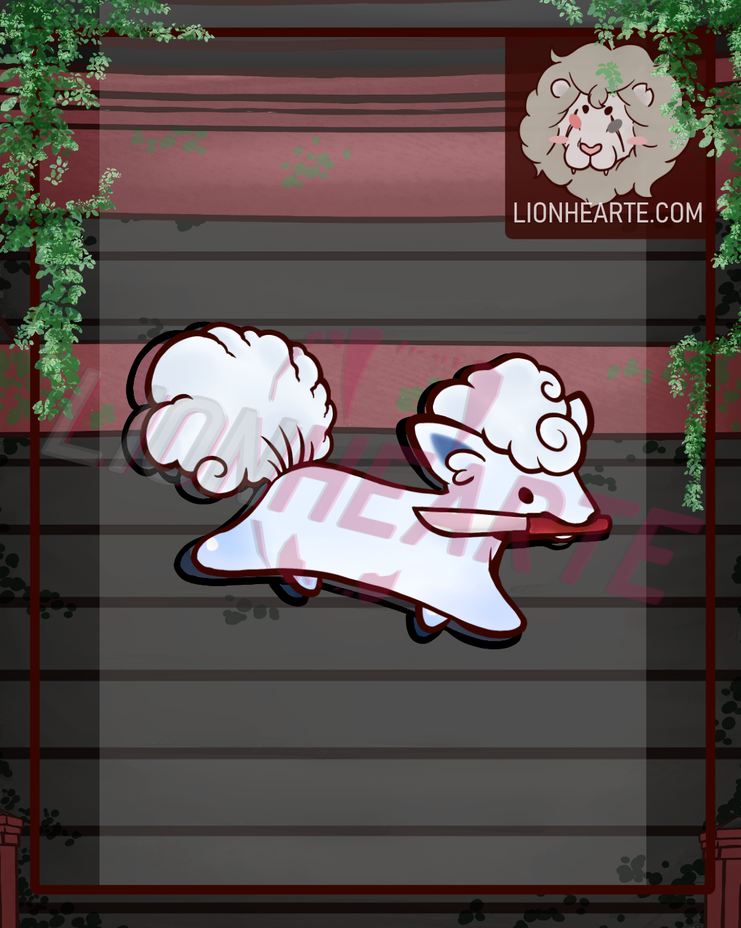 Vulpix with da knife Sticker