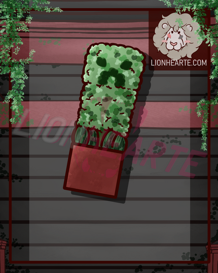 MC Creeper Tropiary Vinyl Sticker