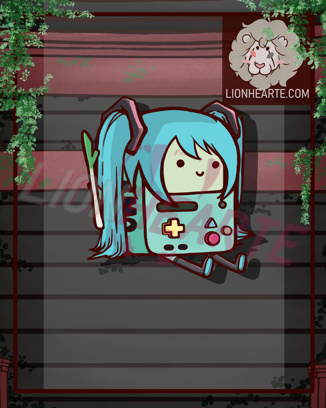 Hatsune BMO Vinyl Sticker