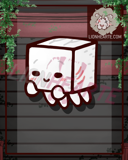 MC Happy Ghast Vinyl Sticker