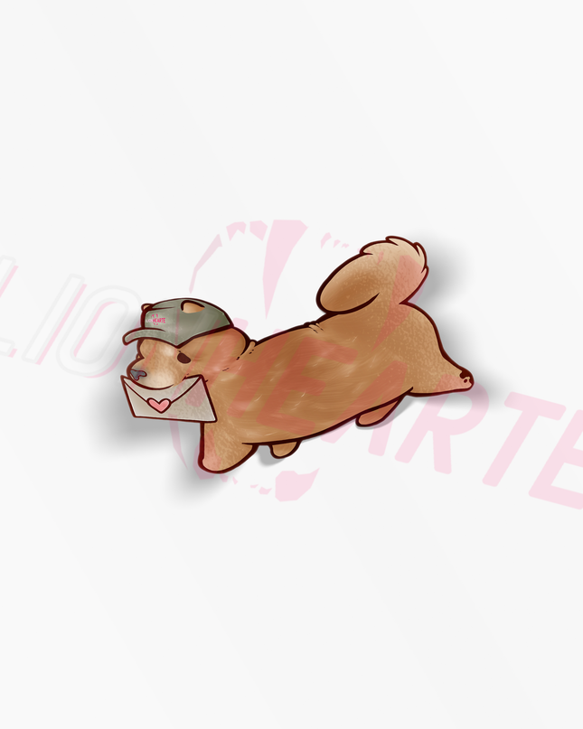 Mailman Doggo Stickers