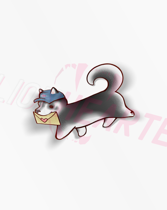Mailman Doggo Stickers