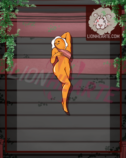 The Dying Egg - Gudetama Sticker