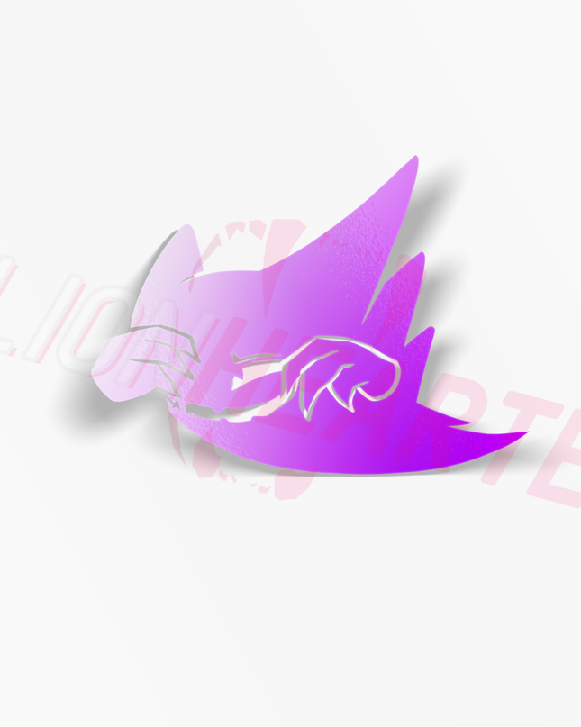 UV Sensitive Haunter Decal Sticker