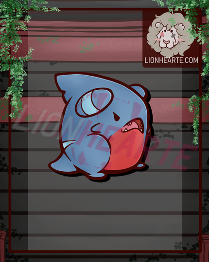 Gible Vinyl Stickers