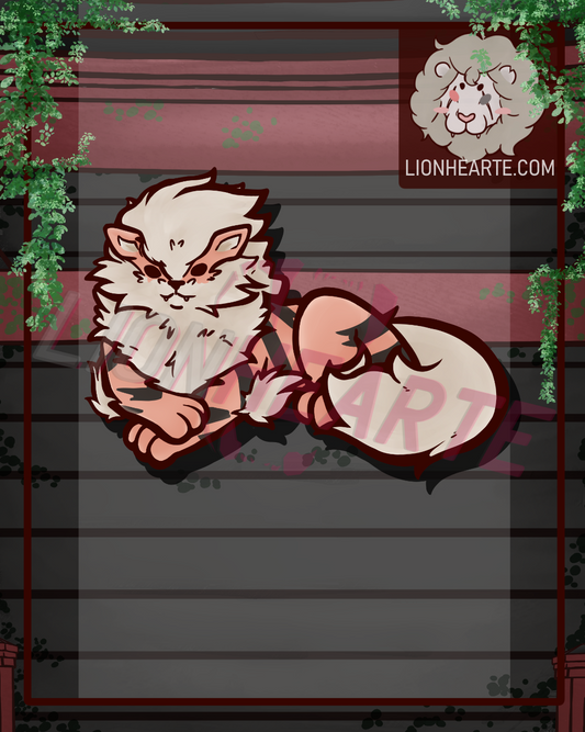 Arcanine Vinyl Sticker