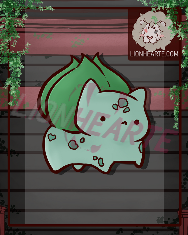 Cat Bulb Sticker
