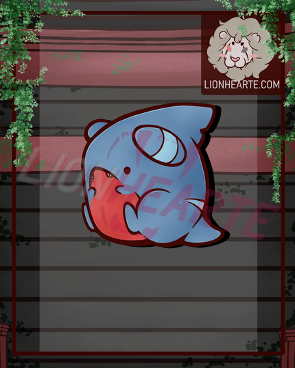 Gible Vinyl Stickers