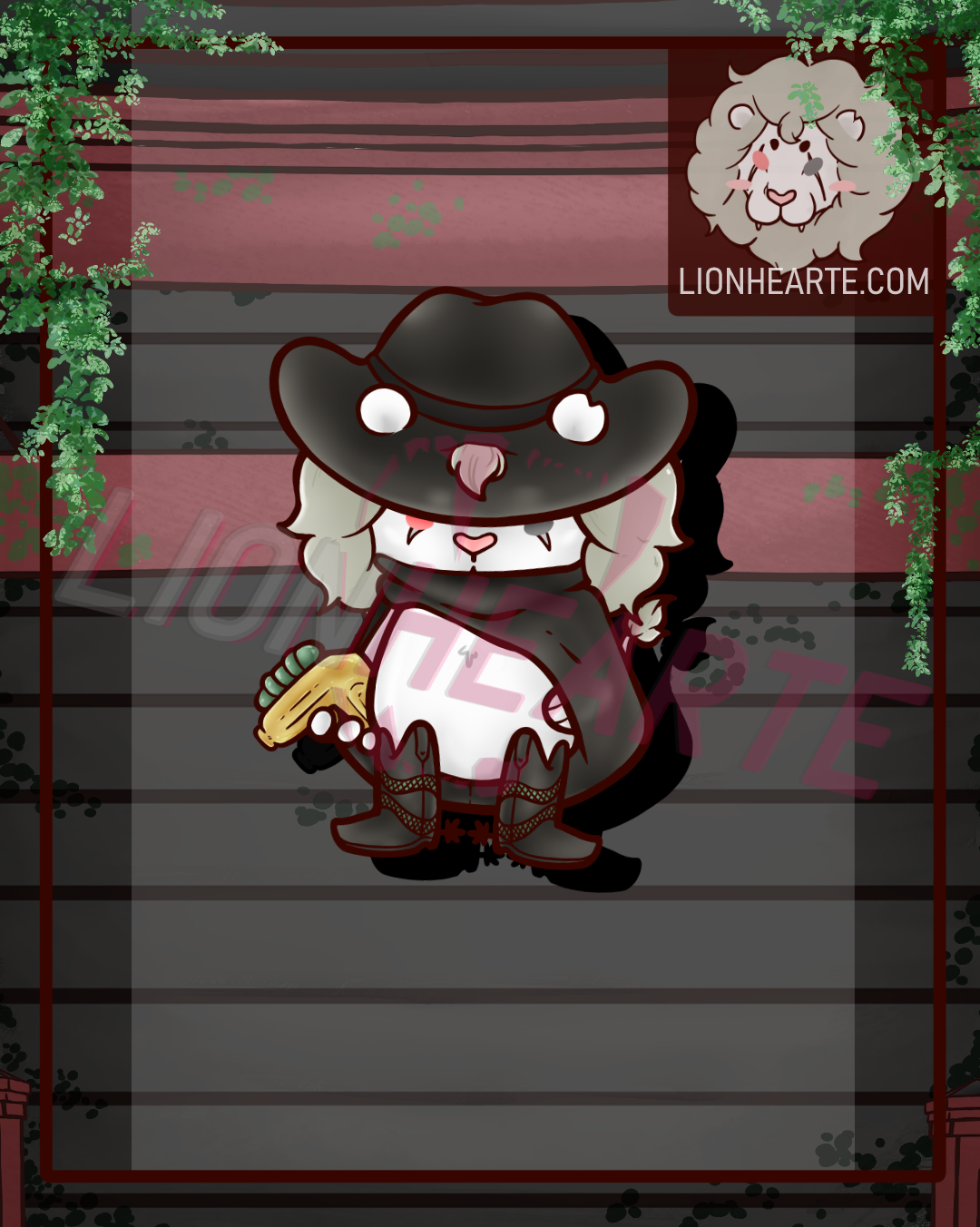 Cowboy Cat Stickers