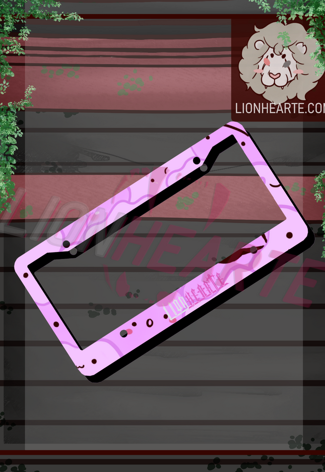 Ditto Metal License Plate Frame