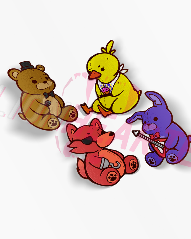 FNAF Plushie Doll Stickers