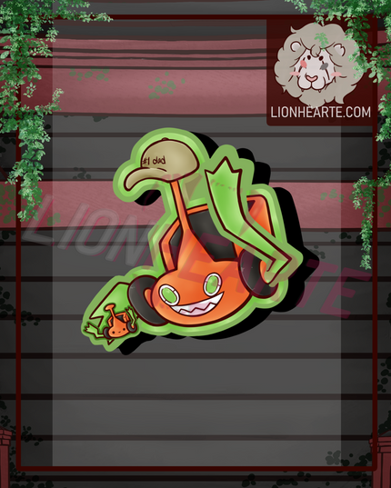 No 1 Dad Mow Rotom Vinyl Sticker