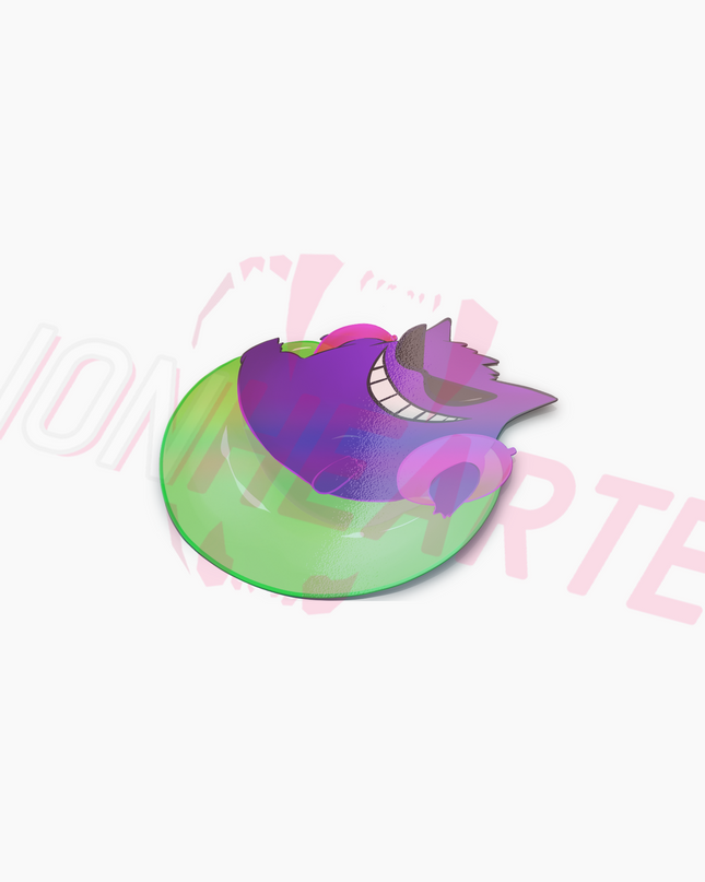 Holographic Summer Gengar Sticker