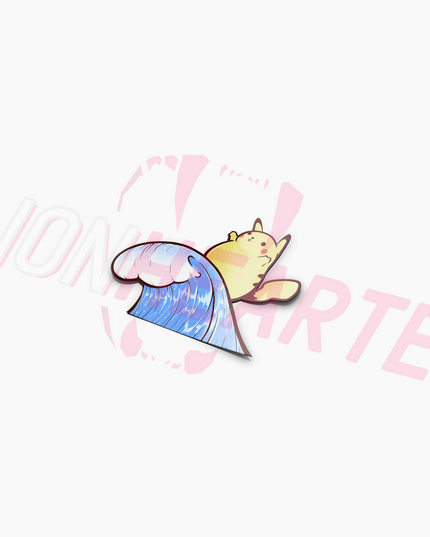 Surfing Pokemon Stickers
