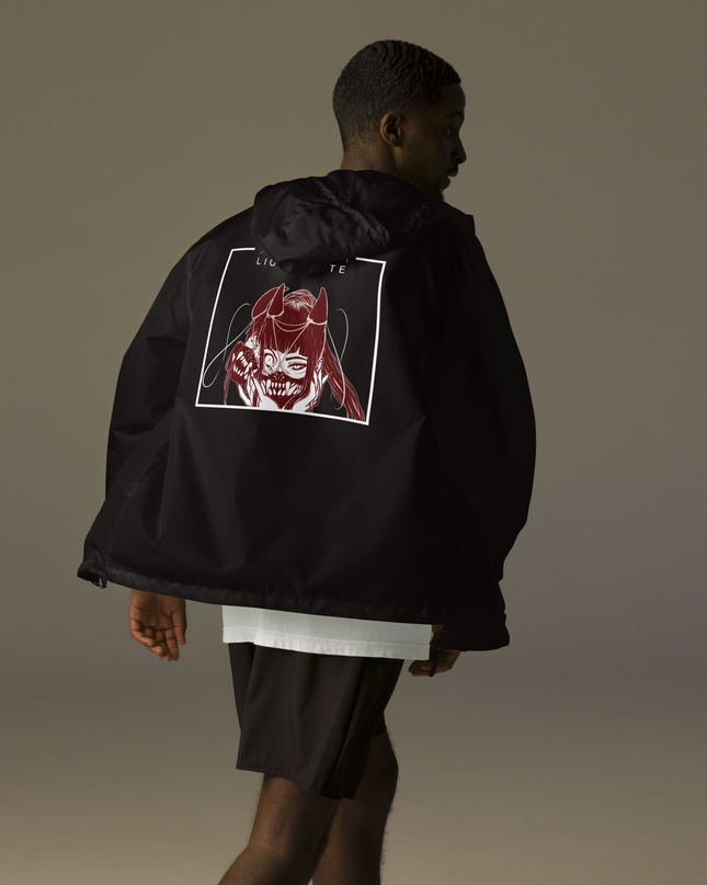 Luna x Tomie Unisex Lightweight Zip-up Windbreaker