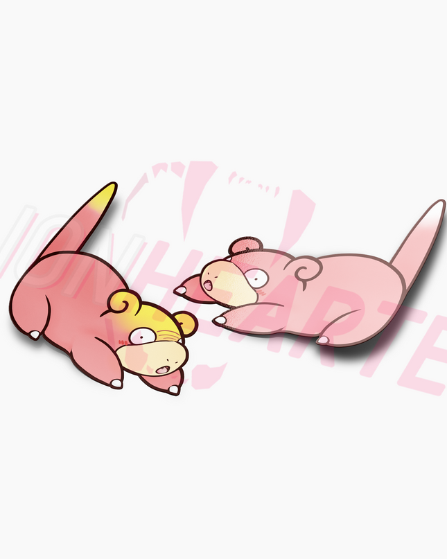 Slowpoke Stickers