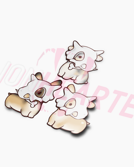 Cubone Corgi Stickers