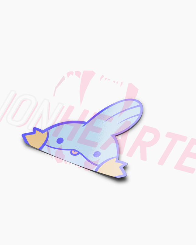 Mudkip Mlem Peeker Sticker